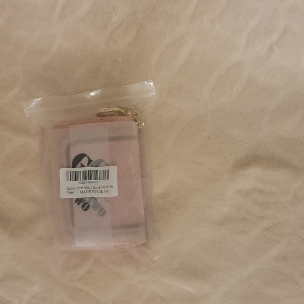 Zipper credit card wallet